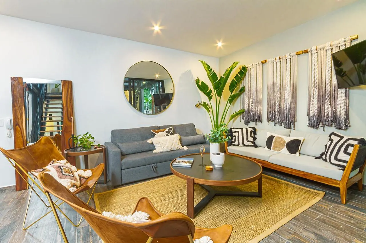 Amazing 3Br & Private Patio With Pool In Mun 32 Tulum Villa Mexico