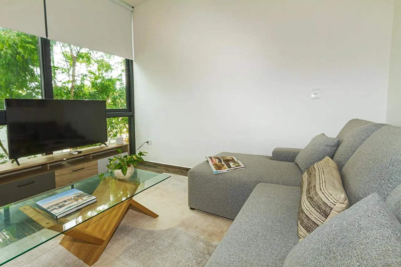 Amazing 3Br & Private Patio With Pool In Mun 32 Tulum Villa Mexico